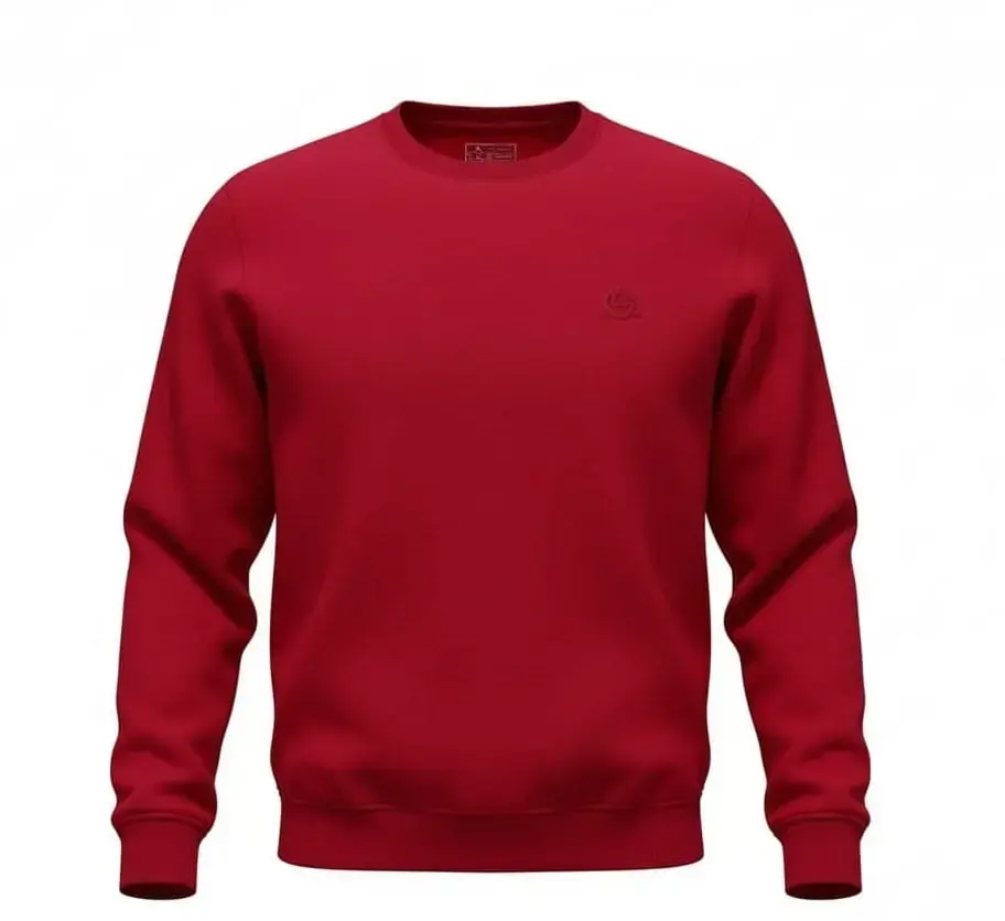 Rahat Seri Basic Sweatshirt, Bordo
